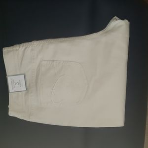 Chico's Platinum Denim Slim Leg Pants